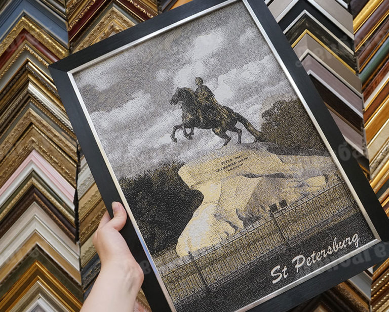 Багетная мастерская Ленбагет в Василеостровском районе, оформление картин
