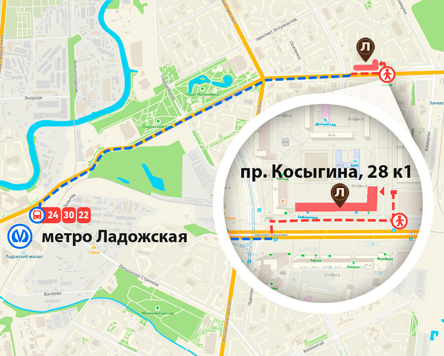 Багетная мастерская у метро Ладожская, Косыгина 28 к.1
