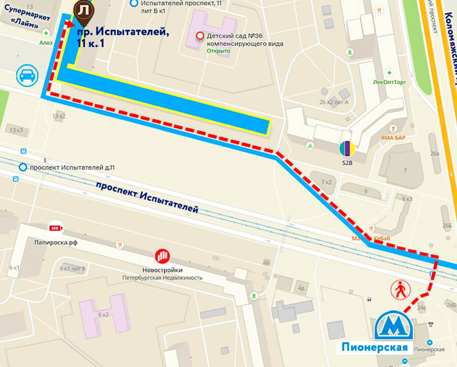 Багетная мастерская Ленбагет у метро Пионерская, Испытателей 11 к.1